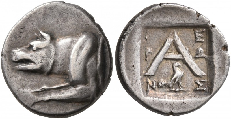 ARGOLIS. Argos. Circa 90-50 BC. Triobol (Silver, 16 mm, 2.37 g, 9 h), Hieron, ma...
