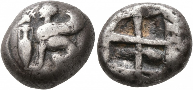 ISLANDS OFF IONIA, Chios. Circa 490-435 BC. Didrachm (Silver, 16 mm, 7.73 g). Sp...