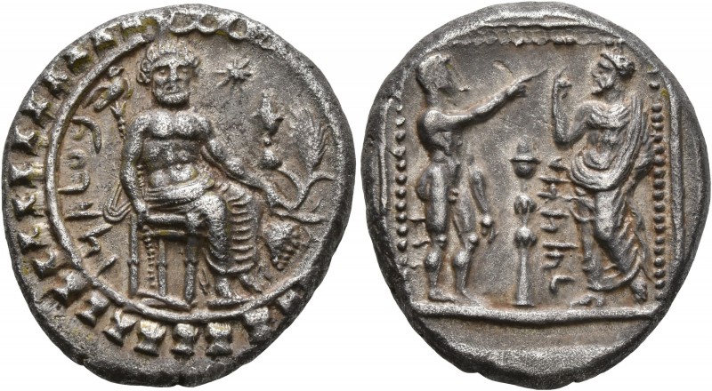 CILICIA. Tarsos. Tarkumuwa (Datames), satrap of Cilicia and Cappadocia, 384-361/...