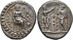CILICIA. Tarsos. Tarkumuwa (Datames), satrap of Cilicia and Cappadocia, 384-361/0 BC. Stater (Silver, 24 mm, 10.59 g, 11 h). &#67649;&#67663;&#67659;&...