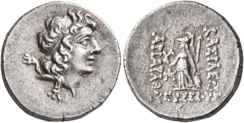 KINGS OF CAPPADOCIA. Ariarathes IX Eusebes Philopator, circa 100-85 BC. Drachm (...