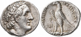 PTOLEMAIC KINGS OF EGYPT. Ptolemy I Soter, 305-282 BC. Tetradrachm (Silver, 27 mm, 14.25 g, 1 h), uncertain mint on Cyprus (Salamis or Citium), circa ...