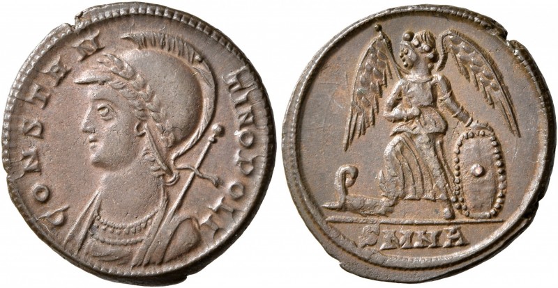 Commemorative Series, 330-354. Follis (Bronze, 18 mm, 2.69 g, 12 h), Nicomedia, ...