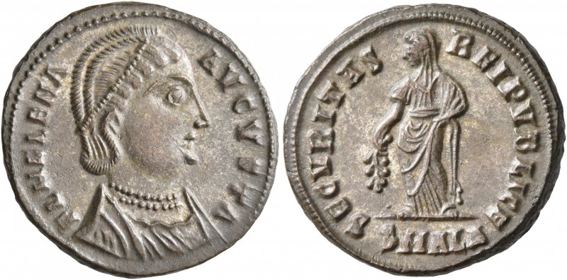 Helena, Augusta, 324-328/30. Follis (Silvered bronze, 20 mm, 3.55 g, 12 h), Alex...