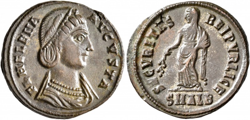 Helena, Augusta, 324-328/30. Follis (Silvered bronze, 19 mm, 3.34 g, 1 h), Alexa...