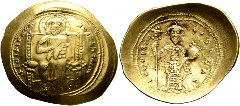 Constantine X Ducas, 1059-1067. Histamenon (Gold, 27 mm, 4.37 g, 6 h), Constanti...