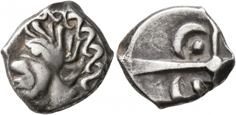 CELTIC, Southern Gaul. Volcae-Arecomici. Circa 118-76/74 BC. Drachm (Silver, 15 ...