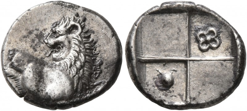 THRACE. Chersonesos. Circa 386-338 BC. Hemidrachm (Silver, 14 mm, 2.28 g). Forep...