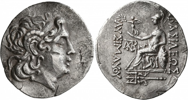 KINGS OF THRACE. Lysimachos, 305-281 BC. Tetradrachm (Silver, 35 mm, 16.38 g, 12...