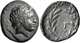KINGS OF THRACE. Agathokles, son of Lysimachos, circa 290s-283/2 BC. AE (Bronze, 19 mm, 4.30 g, 5 h), Adramytion. Diademed head of Agathokles to right...