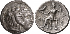 KINGS OF MACEDON. Alexander III ‘the Great’, 336-323 BC. Tetradrachm (Silver, 26 mm, 16.80 g, 12 h), Arados, under Ptolemy I as satrap, circa 320/19-3...