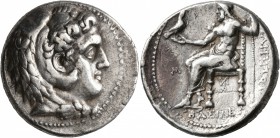 KINGS OF MACEDON. Philip III Arrhidaios, 323-317 BC. Tetradrachm (Subaeratus, 26 mm, 14.85 g, 12 h), a contemporary plated imitation, after circa 323-...