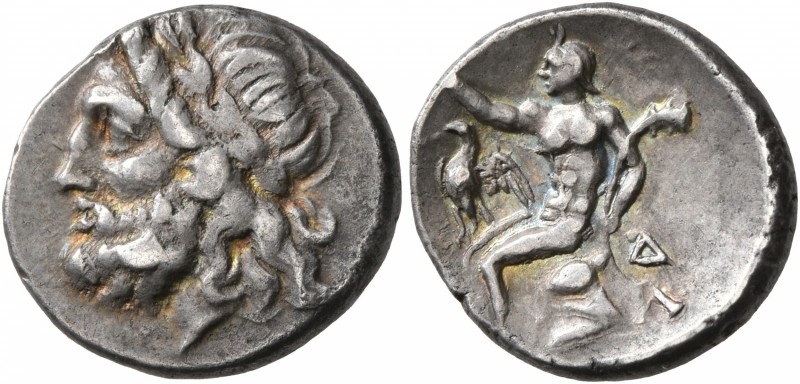 ARKADIA, Arkadian League. Circa 175-168 BC. Triobol or Hemidrachm (Silver, 15 mm...