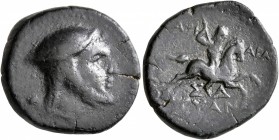 KINGS OF CAPPADOCIA. Ariarathes III, circa 230-220 BC. Tetrachalkon (Bronze, 21 mm, 8.42 g, 1 h), Tyana. Head of Ariarathes III to right, wearing bash...