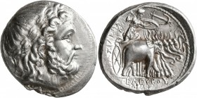 SELEUKID KINGS OF SYRIA. Seleukos I Nikator, 312-281 BC. Tetradrachm (Silver, 28 mm, 17.34 g, 11 h), Seleukeia on the Tigris II, circa 296/5-281. Laur...