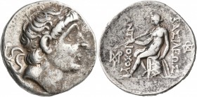SELEUKID KINGS OF SYRIA. Antiochos II Theos, 261-246 BC. Tetradrachm (Silver, 29 mm, 17.00 g, 6 h), Seleukeia on the Tigris. Diademed head of Antiocho...