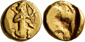 PERSIA, Achaemenid Empire. Time of Artaxerxes II to Darios III, circa 375-336 BC. Daric (Gold, 16 mm, 8.36 g), Sardes or subsidiary mint. Persian king...