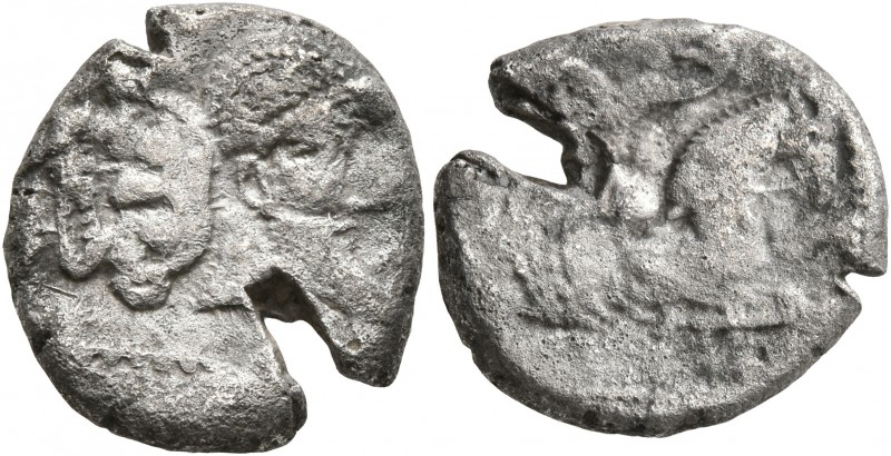 PHILISTIA (PALESTINE). Uncertain mint. Mid 5th century-333 BC. Drachm (Silver, 1...