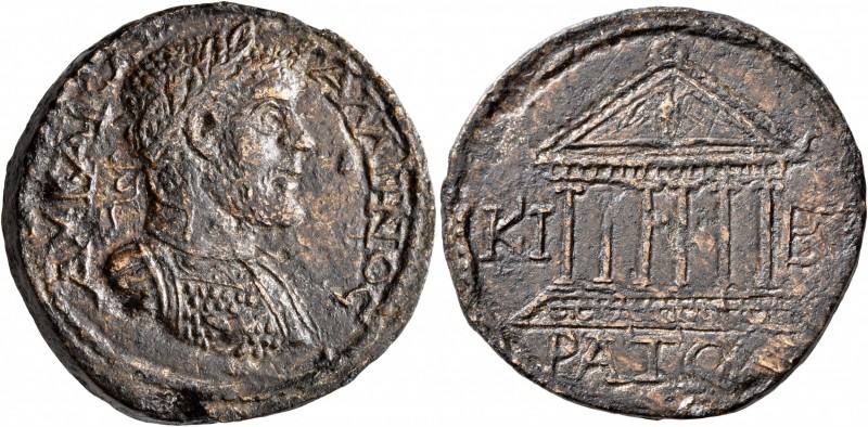 PHRYGIA. Cibyra. Gallienus, 253-268. Oktassarion (?) (Orichalcum, 30 mm, 20.99 g...