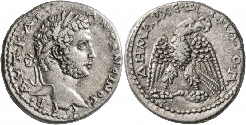 SYRIA, Seleucis and Pieria. Antioch. Caracalla, 198-217. Tetradrachm (Silver, 26...