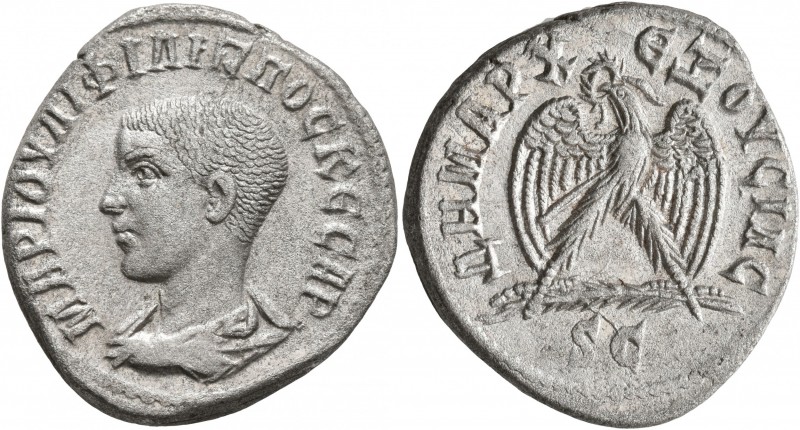 SYRIA, Seleucis and Pieria. Antioch. Philip II, as Caesar, 244-247. Tetradrachm ...