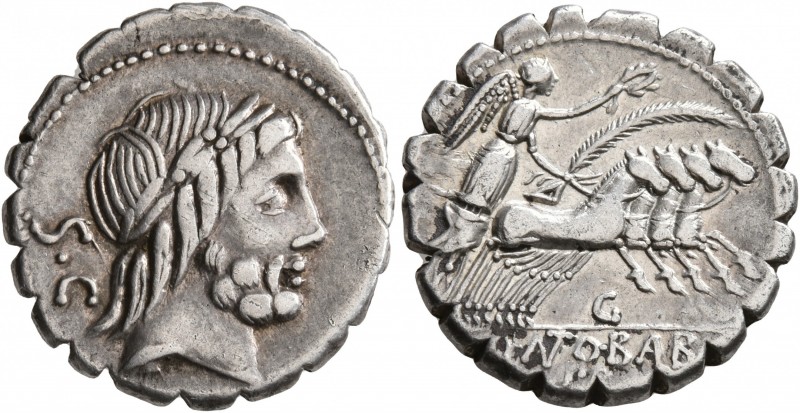 Q. Antonius Balbus, 83-82 BC. Denarius (Silver, 19 mm, 4.10 g, 5 h), Rome. Laure...