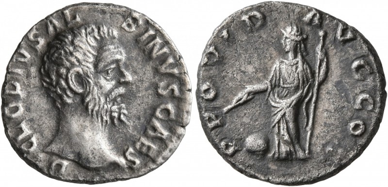 Clodius Albinus, as Caesar, 193-195. Denarius (Silver, 17 mm, 2.94 g, 6 h), Rome...