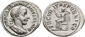 Gordian III, 238-244. Denarius (Silver, 21 mm, 2.72 g, 7 h), Rome, Summer 241. IMP GORDIANVS PIVS FEL AVG Laureate, draped and cuirassed bust of Gordi...