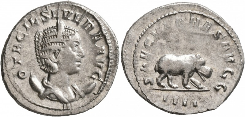 Otacilia Severa, Augusta, 244-249. Antoninianus (Silver, 23 mm, 4.52 g, 7 h), Ro...