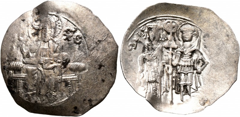 Theodore Comnenus-Ducas, as emperor of Thessalonica, 1225/7-1230. Trachy (Silver...