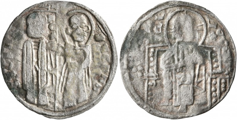 SERBIA. Stefan II Dragutin, as retired king, 1282-1316. Gros (Silver, 19 mm, 0.6...