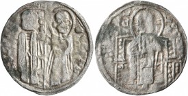 SERBIA. Stefan II Dragutin, as retired king, 1282-1316. Gros (Silver, 19 mm, 0.68 g, 6 h), a contemporary imitation, circa 1300-1310. STEFANV - PCX - ...