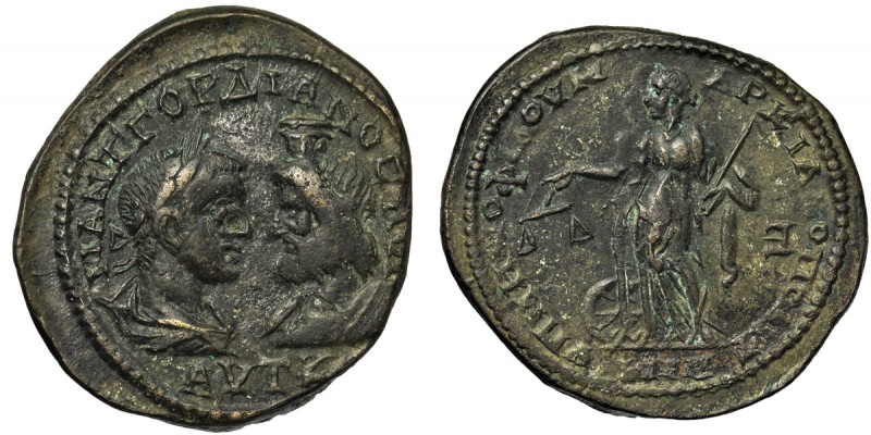 Rzym Prowincjonalny, Markianopolis, Gordian III (238-244), Pentassarion - rzadki...