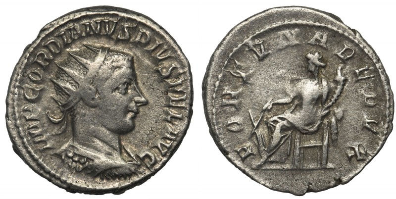 Cesarstwo Rzymskie, Gordian III (238-244), Antoninian
 Mennica Rzym circa 243-2...