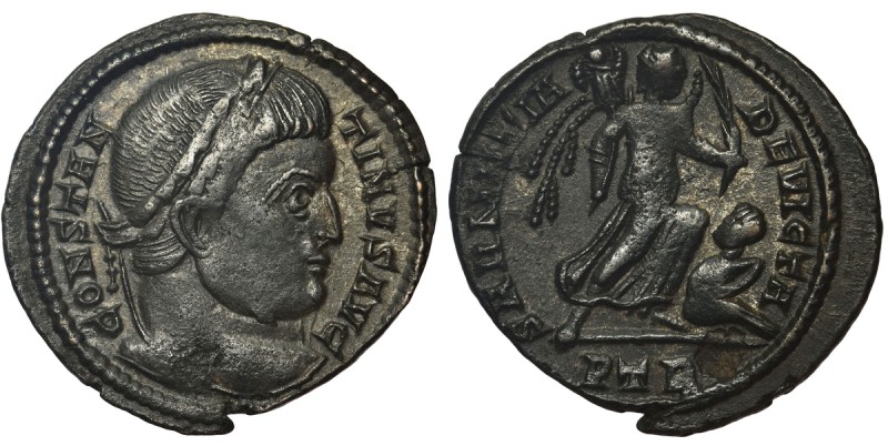 Cesarstwo Rzymskie, Konstantyn I Wielki (307-337), Follis
 Mennica Trier circa ...