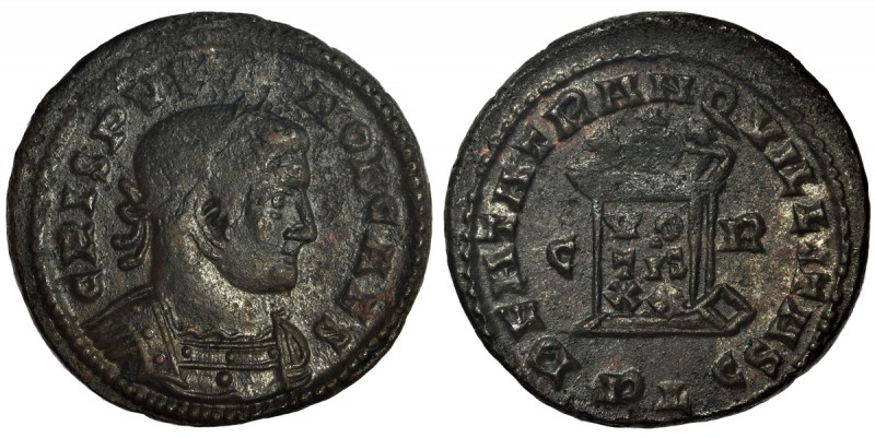 Cesarstwo Rzymskie, Kryspus (317-326), Follis
 Mennica Lugdunum (Lyon), circa 3...