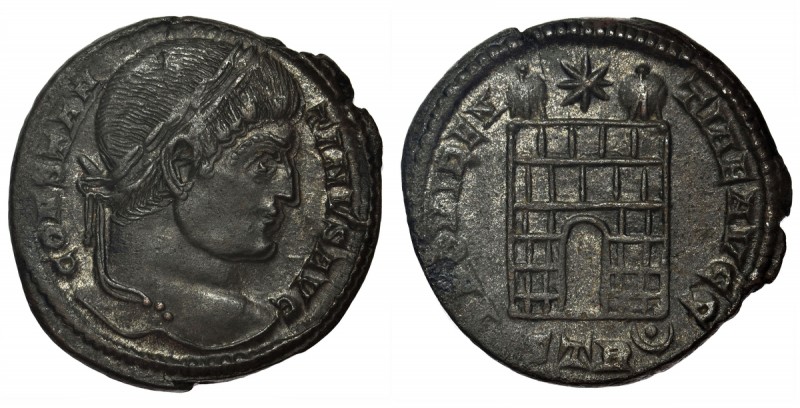 Cesarstwo Rzymskie, Konstantyn II (337-340), jako cezar (317-337), Follis 
 Men...