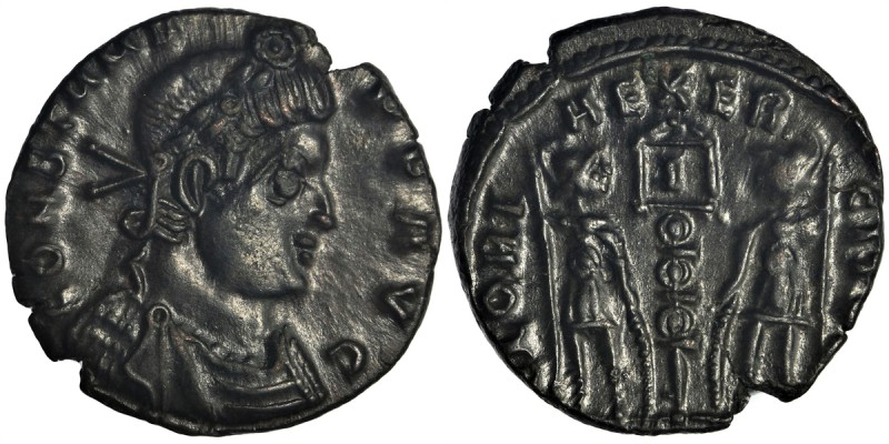 Cesarstwo Rzymskie, Konstans (337-350), Follis 
 Mennica nieznana, ze względu n...