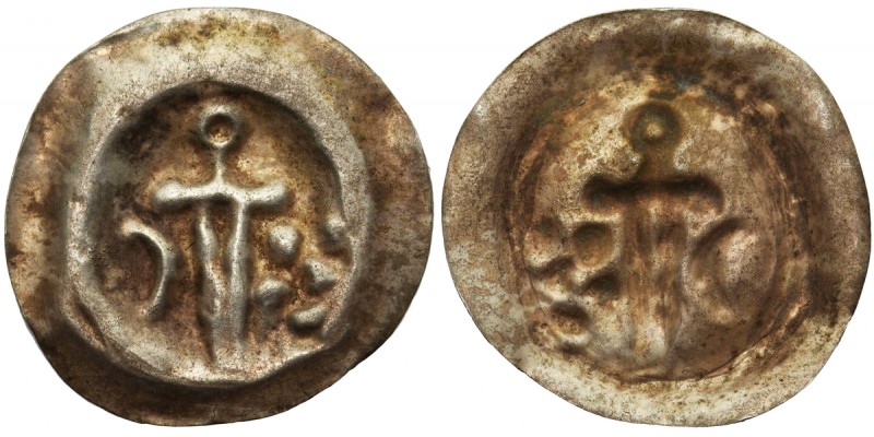 Kujawy, Leszek II Inowrocławski, Brakteat, Pierwsza połowa XIV w. - RZADKI
 Bra...