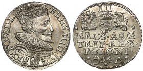 Zygmunt III Waza, Trojak Malbork 1594 - zamknięty pierścień