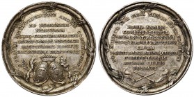 Poniatowski, Medal pośmiertny Marii Amalii Mniszech 1772