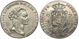 Poniatowski, Talar 6 złotowy Warszawa 1794