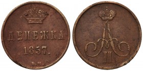 Dienieżka Warszawa 1857 BM