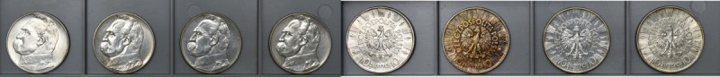 Zestaw, Piłsudski 10 złotych 1937-1938 (4 szt.)
 10 złotych 1937 (x2) i 1938 (x...