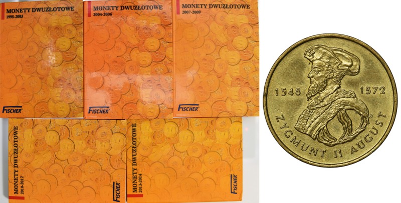 Komplet, 2 złote GN 1995-2014 (260szt.) 
 Komplet wszystkich dwuzłotówek z lat ...