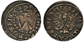 Prusy Książęce, Szeląg 1558 - fałszerstwo suczawskie