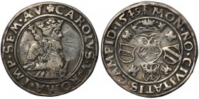 Niemcy, Kempten, Karol V Habsburg, Półtalar 1549