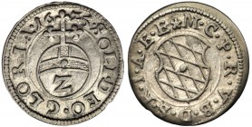 Niemcy, Bawaria, Maksymilian I, 1/2 Batzen 1625