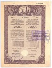 Kraków, Obligacja 4% Pożyczka Konwersyjna, Ser.E, 2100 złotych 1925 - RZADKOŚĆ
