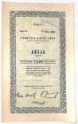 Fabryka Kapeluszy S.A. w Myślenicach, Em.A, Serja IV, 2500 marek 1921
